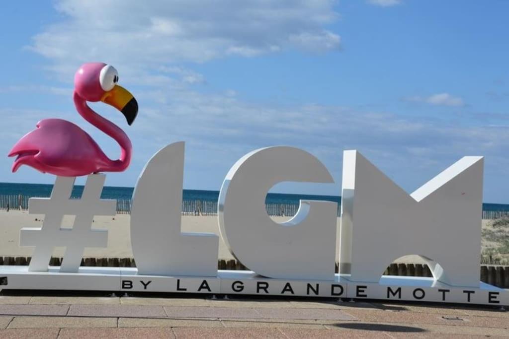 Superbe Studio Au Calme A 8Mn De La Plage La Grande-Motte Buitenkant foto